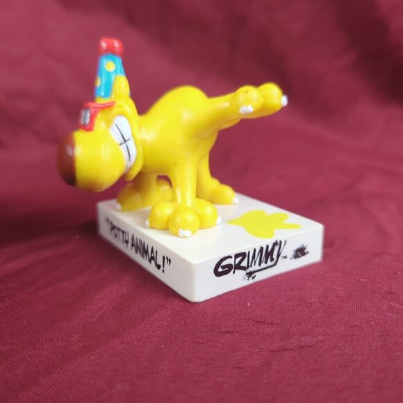 Grimmy Potty Animal Figure 1989 Mother Goose & Grimm POTY ANIMAL! 3" - Picture 3 of 8